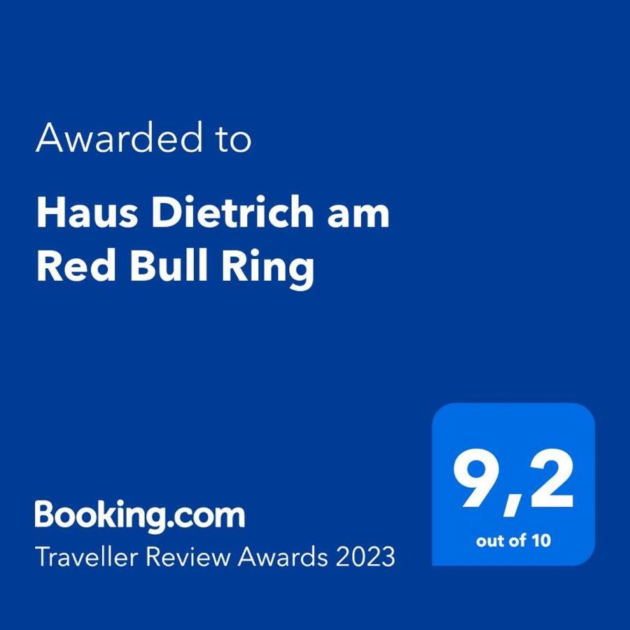 Haus Dietrich Am Red Bull Ring Spielberg Bei Knittelfeld Exterior photo